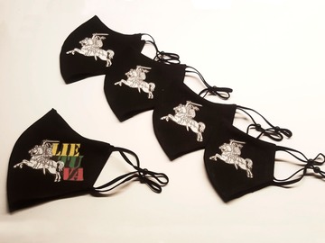 Продается: Skalbiamos veido kaukės su Lietuvos atributika