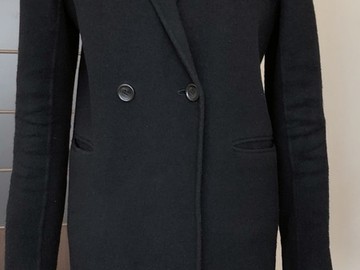 Parduoda: Juodas Massimo Dutti paltas