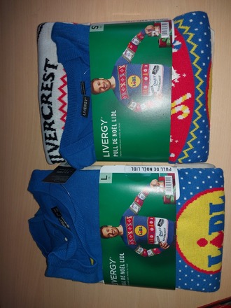 LIVERGY kalėdinis megztukas S-XL