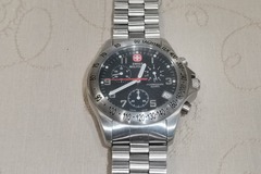 Parduoda: Swiss Military 79109 Chronograph Diver Watch 100m
