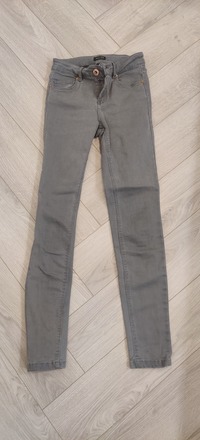 Massimo Dutti šviesiai pilki džinsai 