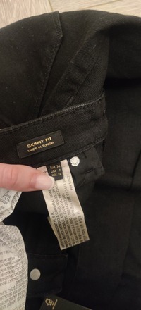 Massimo Dutti juodi džinsai