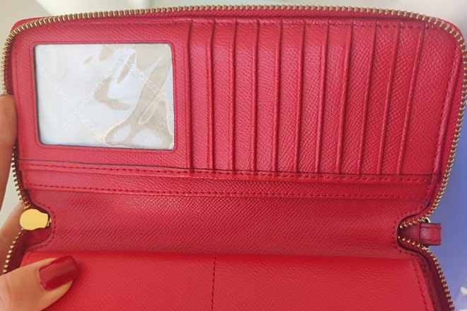 Michael Kors odinė piniginė Nauja!