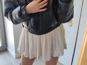 Parduoda: Nauja Bomber dirbtinės odos Pull&Bear striukė