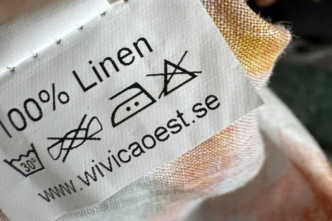 Nauja Lininė gėlėta vasarinė suknelė 36d 