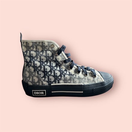 Dior B23 High Top Blue Oblique