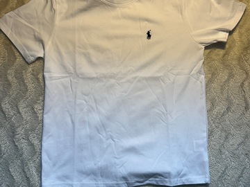 Parduoda: Nauji Ralph Lauren balti marškinėliai