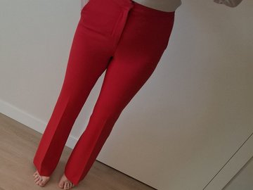 Parduoda: Raudonos ZARA klasikinės kelnės
