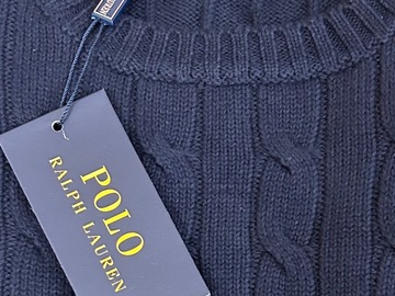Parduoda: Ralph lauren tamsiai mėlynas megstinis