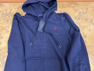 Parduoda: Ralph lauren tamsiai mėlynas megstinis su užtraukruku