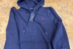 Parduoda: Ralph lauren tamsiai mėlynas megstinis su užtraukruku