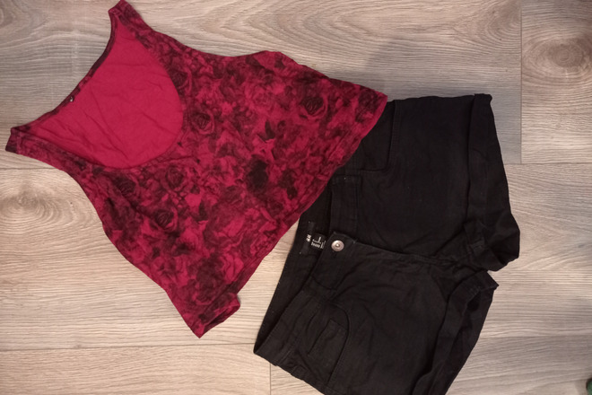 Crop top derinukai, viso 6 vnt, S