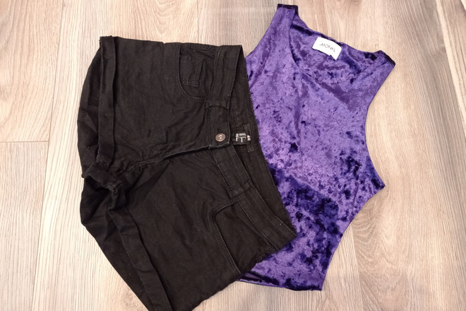 Crop top derinukai, viso 6 vnt, S