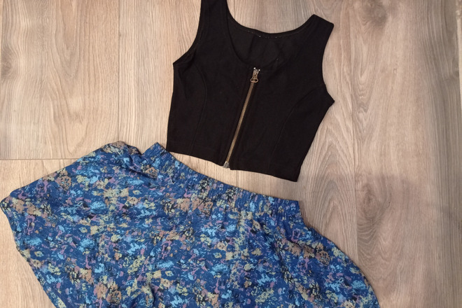 Crop top derinukai, viso 6 vnt, S