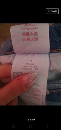 Levis džinsai 34d