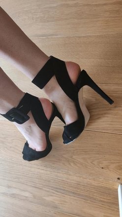 Zara aukštakulnės basutės