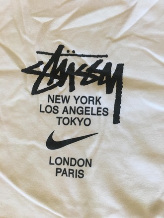 Stussy x nike Stüssy Maikė su dizainu