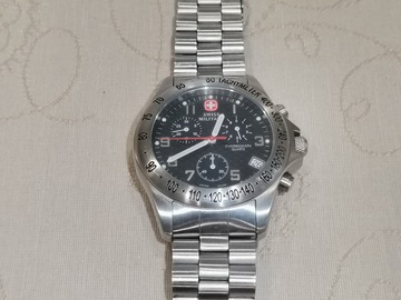 Parduoda: Swiss Military 79109 Chronograph Diver Watch 100m