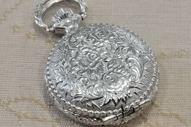 "Caravelle by Bulova" kišeninis laikrodis su šveicarišku mech.