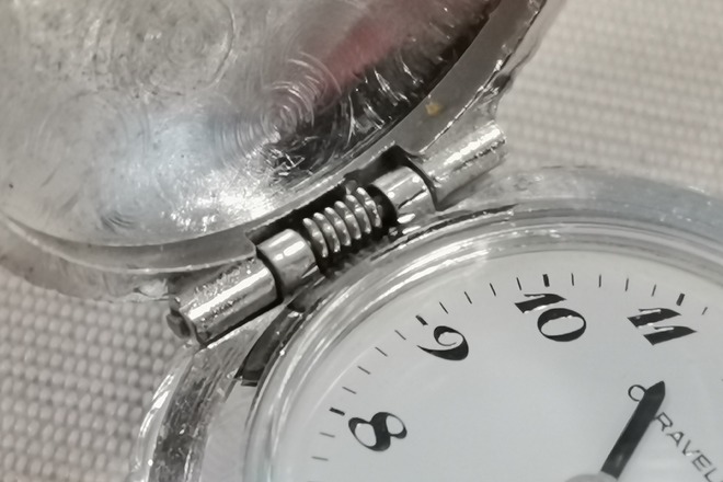 "Caravelle by Bulova" kišeninis laikrodis su šveicarišku mech.