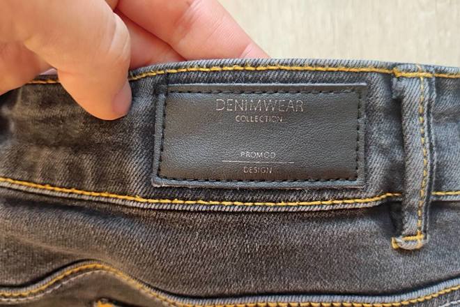 Juodi skinny Promod džinsai
