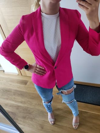 J. CREW Linen-cotton Holland blazer / Lininis švarkas
