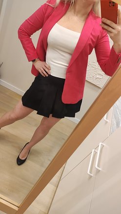 J. CREW Linen-cotton Holland blazer / Lininis švarkas