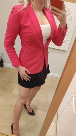 J. CREW Linen-cotton Holland blazer / Lininis švarkas