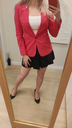 J. CREW Linen-cotton Holland blazer / Lininis švarkas