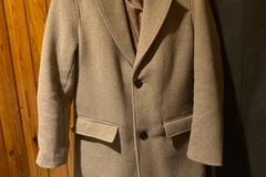 For sale: Zara smėlio spalvos vyriškas paltas